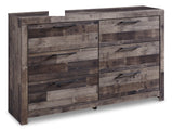 Derekson Six Drawer Dresser