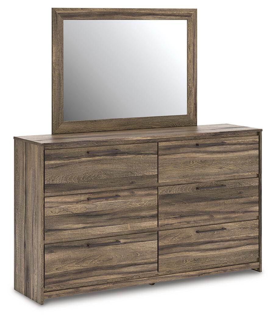 Elbrim Dresser with Mirrors