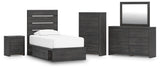 Hollivern Panel Bed Bedroom Set