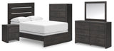 Hollivern Panel Bed Bedroom Set