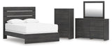 Hollivern Panel Bed Bedroom Set