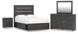 Hollivern Panel Bed Bedroom Set