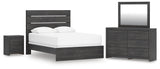 Hollivern Panel Bed Bedroom Set