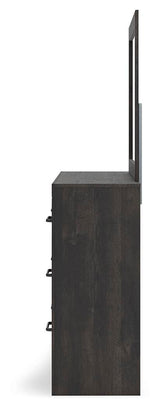 Hollivern Dresser with Mirrors