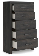 Hollivern Panel Bed Bedroom Set