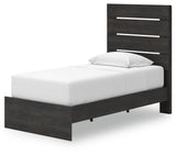 Delmorta Panel Storage Bed
