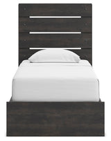 Delmorta Panel Storage Bed