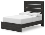Delmorta Panel Storage Bed