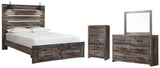 Drystan Panel Bed Bedroom Set