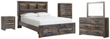 Drystan Bookcase Bed Bedroom Set