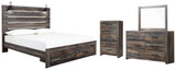 Drystan Panel Bed Bedroom Set
