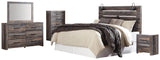 Drystan Panel Headboard Bed Bedroom Set