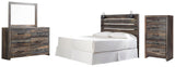 Drystan Panel Headboard Bed Bedroom Set