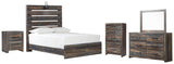 Drystan Panel Bed Bedroom Set