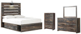 Drystan Panel Bed Bedroom Set