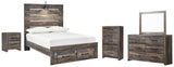 Drystan Panel Bed Bedroom Set