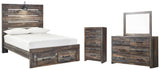 Drystan Panel Bed Bedroom Set