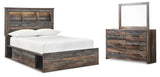 Drystan Bookcase Bed Bedroom Set