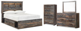 Drystan Bookcase Bed Bedroom Set