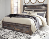 Drystan Panel Bed with 2 Storage Drawers