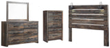 Cambeck Panel Headboard Bedroom Set