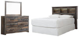 Drystan /Full Bookcase Headboard Bed Bedroom Set