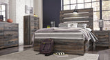 Drystan Panel Bed with 4 Storage Drawers