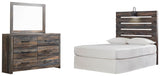 Drystan Panel Headboard Bed Bedroom Set