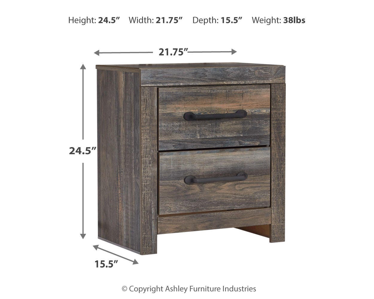 Drystan Bookcase Bed Bedroom Set