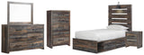 Drystan Panel Bed Bedroom Set