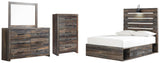 Drystan Panel Bed Bedroom Set