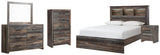 Drystan Bookcase Bed Bedroom Set