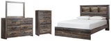 Drystan Bookcase Bed Bedroom Set
