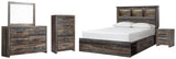 Drystan Bookcase Bed Bedroom Set