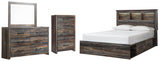 Drystan Bookcase Bed Bedroom Set