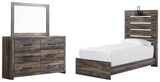 Drystan Panel Bed Bedroom Set