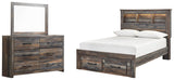 Drystan Bookcase Bed Bedroom Set