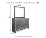 Lodanna Dresser and Mirror