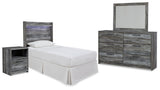 Baystorm Panel Headboard Bedroom Set