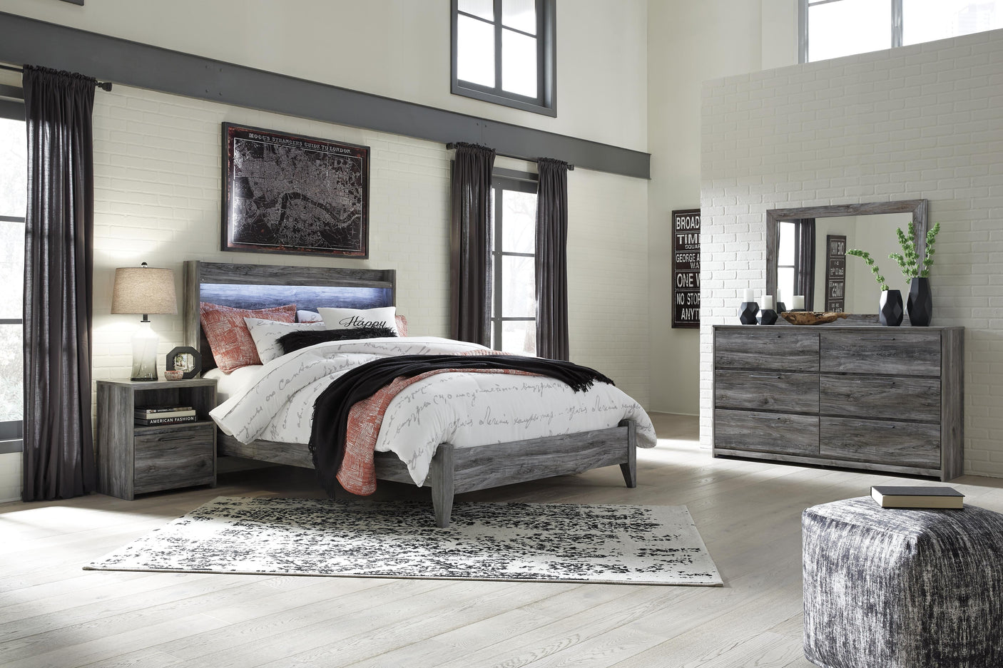 Baystorm Panel Bed Bedroom Set