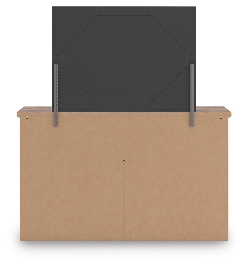 Rusticott Poster Bed Bedroom Set