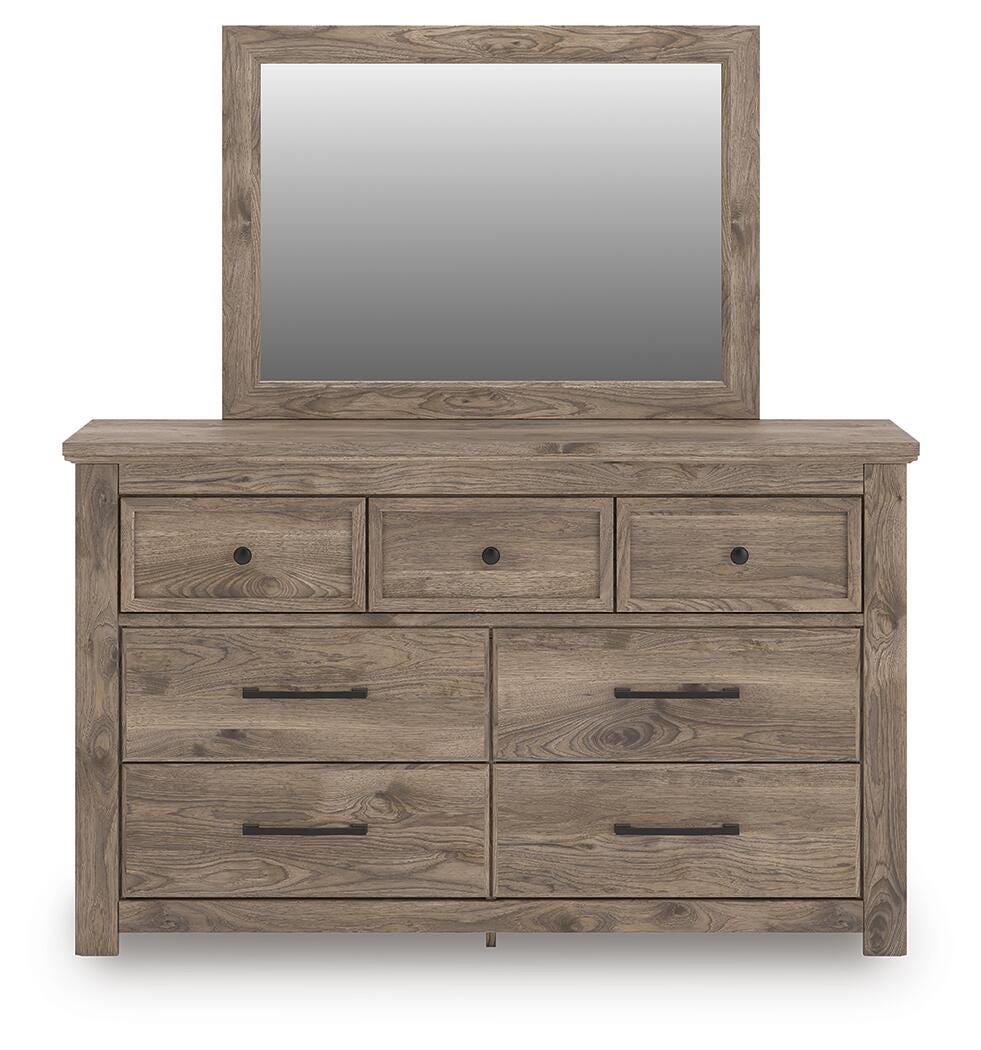 Rusticott Poster Bed Bedroom Set