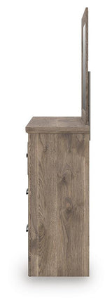 Rusticott Panel Bed Bedroom Set