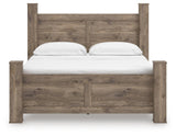 Rusticott Poster Bed Bedroom Set