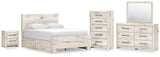 Lawroy Panel Bed Bedroom Set