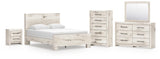 Lawroy Panel Bed Bedroom Set