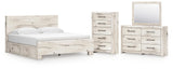 Lawroy Panel Bed Bedroom Set