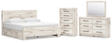 Lawroy Panel Bed Bedroom Set