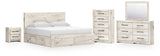 Lawroy Panel Storage Bed Bedroom Set