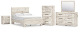 Lawroy Panel Bed Bedroom Set